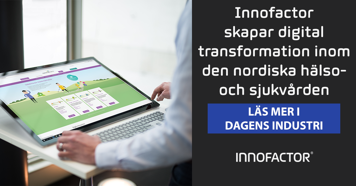 Dagens Industri skriver om Innofactor